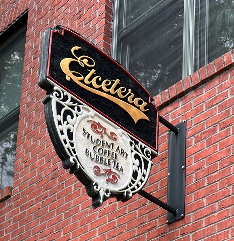 Etcetera Coffeehouse sign